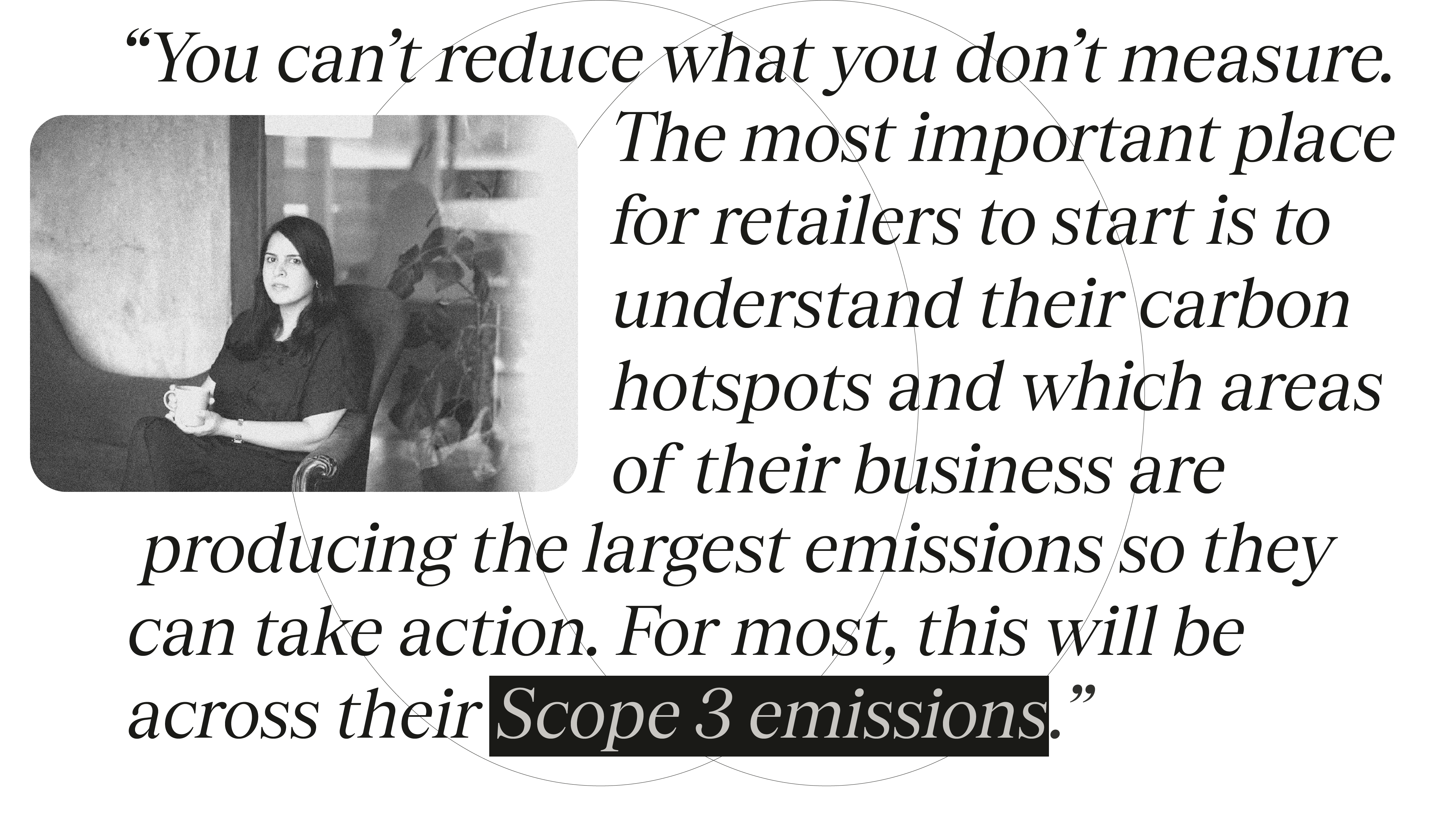 Quote from CEO of Vaayu saying you can't reduce what you don't measure